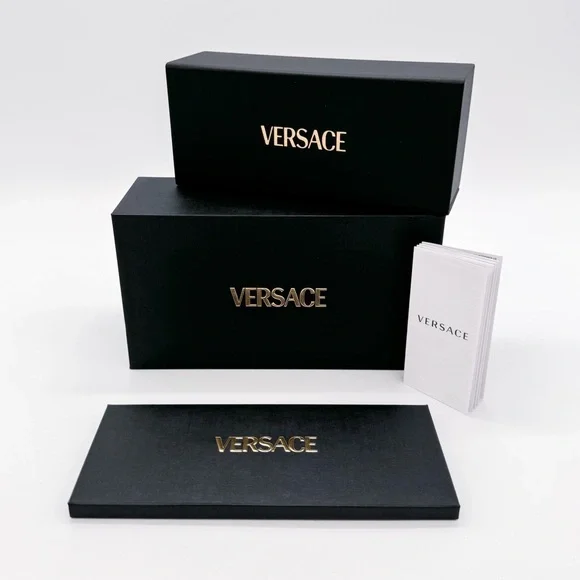 NEW VERSACE VE4474U 5485/87 SQUARE PINK GRAY WOMEN SUNGLASSES VERSACE MOD 4474-U - Picture 10 of 10